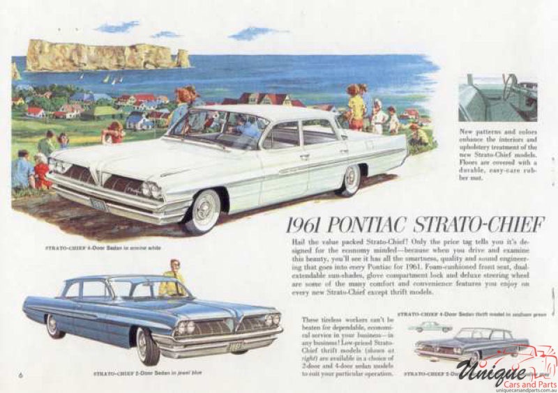 1961 Canadian Pontiac Brochure Page 2